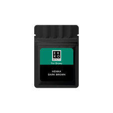 Хна для брів в саше Ekko Beauty - Dark Brown, 7 г