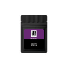 Хна для брів в саше Ekko Beauty - Brown, 7 г