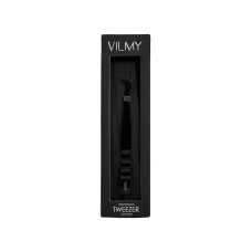 Пінцет професійний для нарощування вій VILMY (сокирка) T-50 Black