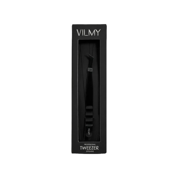 Пінцет професійний для нарощування вій VILMY (сокирка) T-50 Black Пінцет професійний для нарощування вій VILMY (сокирка) T-50 Black
