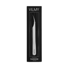 Пінцет професійний для нарощування вій VILMY (прямий) V-13