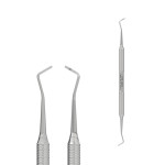 Лопатка подологическая для вросшего ногтя STALEKS PRO PODO 10 TYPE 1 (кюретка двухсторонняя)