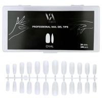 Типси для нарощення нігтів Valeri Professional  Nail Gel Tips "Oval" (240 шт)