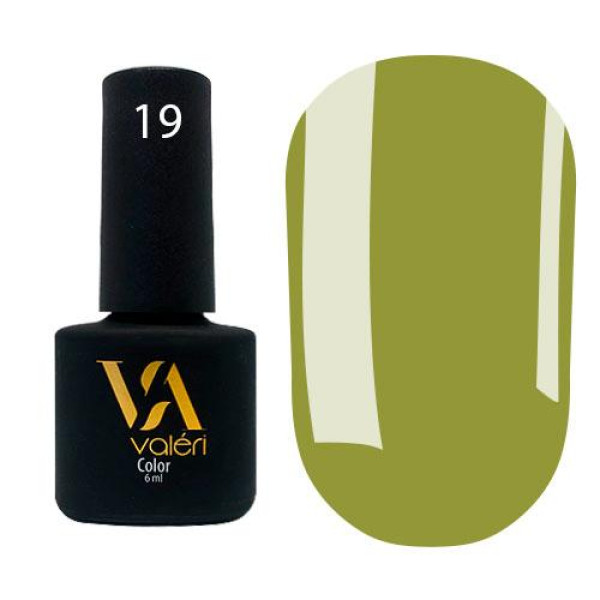 Гель-лак для ногтей Valeri Color Gel Polish №019, 6 мл Гель-лак для ногтей Valeri Color Gel Polish №019, 6 мл
