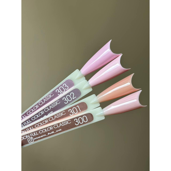 Гель-лак Moon Full color Gel polish №301 светлый персик, 8 мл
