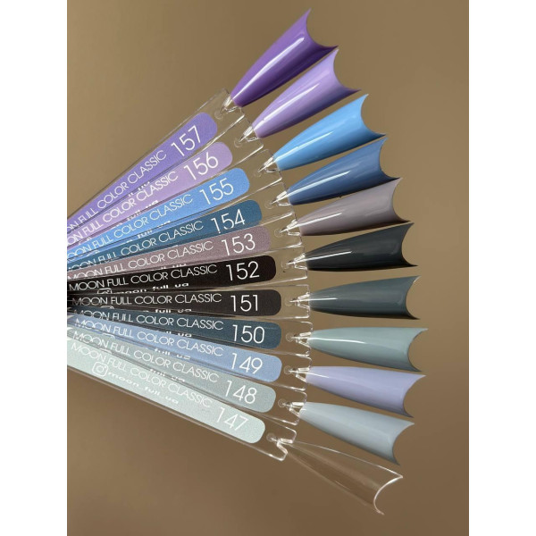Гель-лак Moon Full Breeze color Gel polish №152 темно-серый, 8 мл