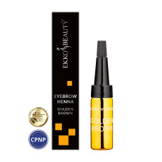 Хна для брів Ekko Beauty - Golden Brown, 5 г