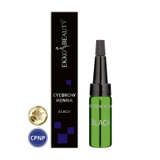 Хна для брів Ekko Beauty - Black, 5 г