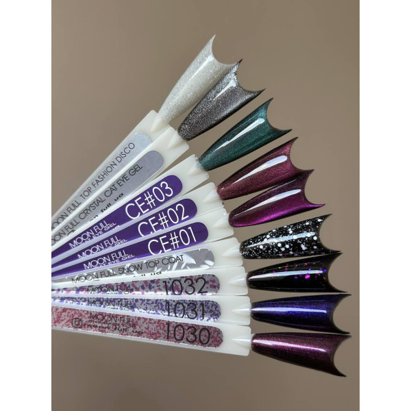 Топ для гель лака - Moon Full Shimmer Top №1032, 8 мл (без липкого слоя) Топ для гель лака - Moon Full Shimmer Top №1032, 8 мл (без липкого слоя)