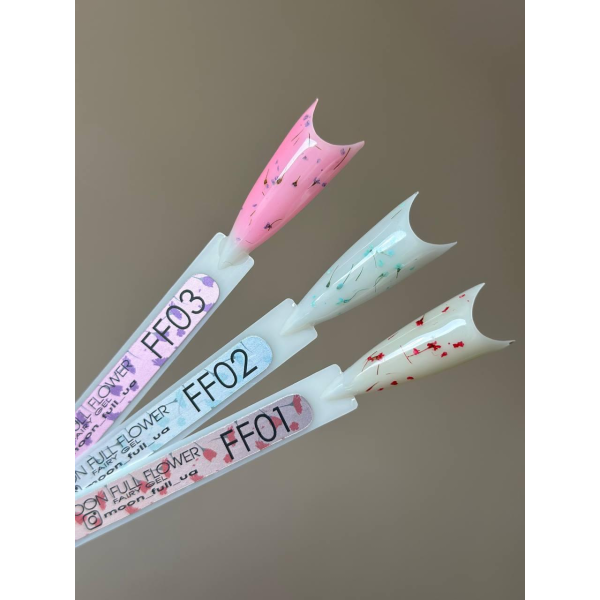 Гель с сухоцветами Moon Full Flower Fairy Gel №FF02, 5 мл