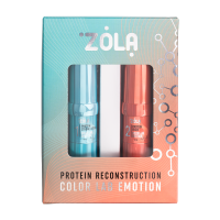 Набір складників для ламінування ZOLA EMOTION COLOR LAB BROW&LASH PROTEIN RECONSTRUCTION SYSTEM