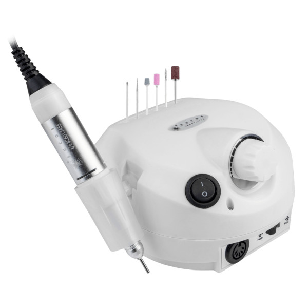 Фрезер для манікюру Bucos Nail Drill ZS-601 PRO WHITE 45 Вт, 35 000 об./хв. Фрезер для манікюру Bucos Nail Drill ZS-601 PRO WHITE 45 Вт, 35 000 об./хв.