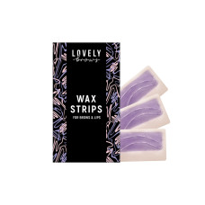 Воскові смужки для депіляції брів та обличчя Lovely Brown (16 шт)
