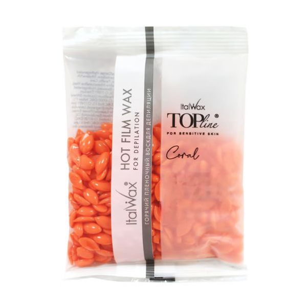 Віск у гранулах ItalWax TOP Line - Корал, 100 г