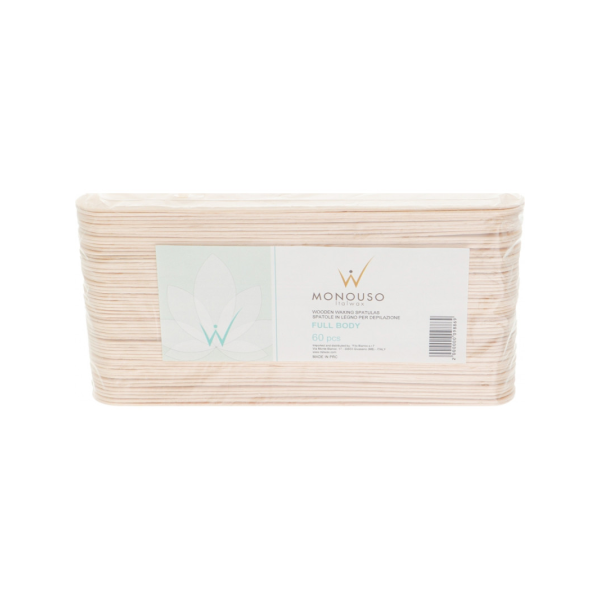 Шпателі для депіляції Monouso ItalWax Full Body 24x200 мм., 60 шт.