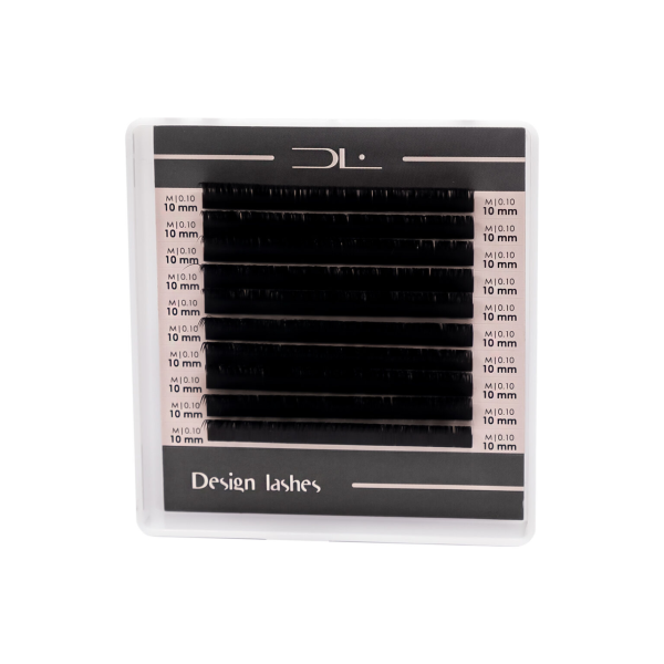 Вії Design Lashes 0,10 C - 7 мм (10 ліній) окрема довжина (пошкоджена упаковка)