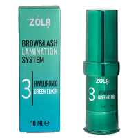 Складник для ламінування Zola Color Lab 03 Hyaluronic Green Elixir