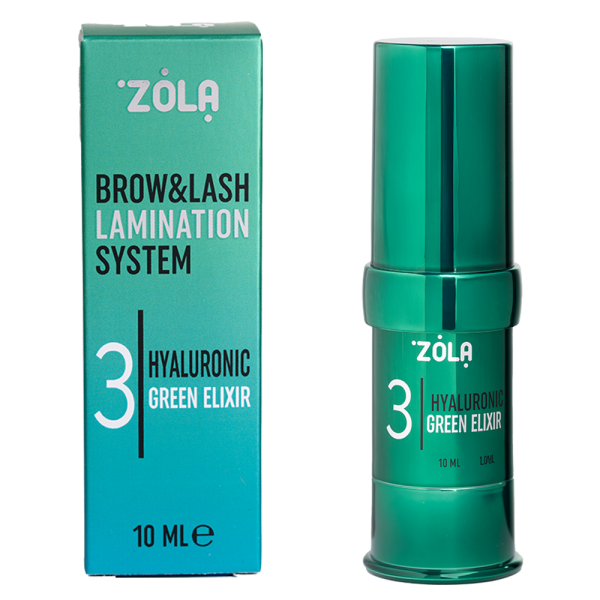 Складник для ламінування Zola Color Lab 03 Hyaluronic Green Elixir