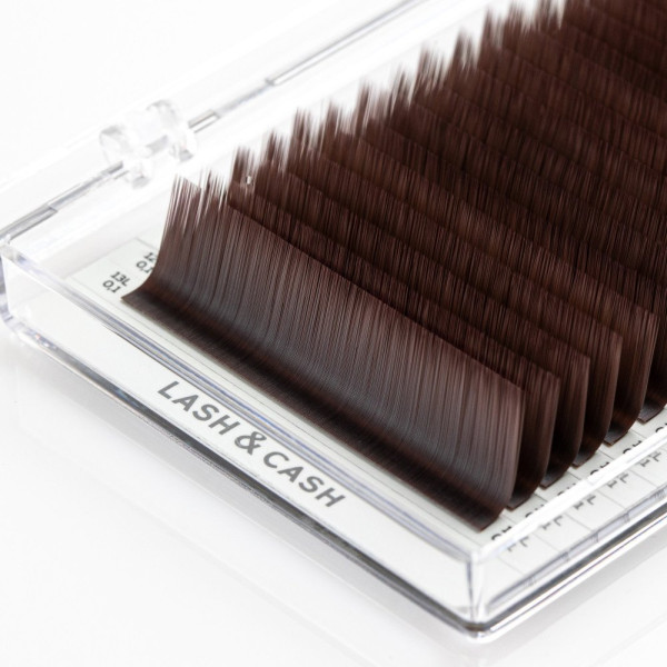 Вії velvet brown LASH&CASH - Sculptor lash, mix D 0,07 (7-13), 28 ліній Скульптор лаш мікс Вії velvet brown LASH&CASH - Sculptor lash, mix D 0,07 (7-13), 28 ліній Скульптор лаш мікс