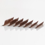 Вії velvet brown LASH&CASH - Sculptor lash, mix D 0,07 (7-13), 28 ліній Скульптор лаш мікс