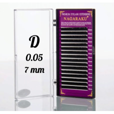 Вії Nagaraku 0.05D - 7 мм Нагараку