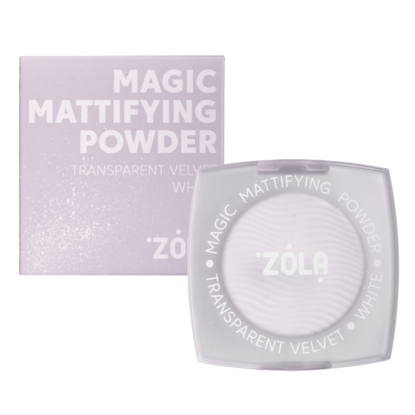 Матовая пудра ZOLA Magic WHITE, 5 г