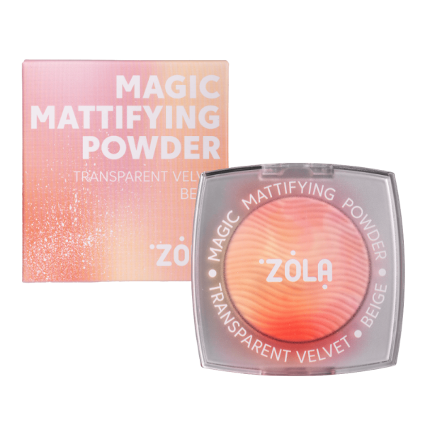 Матовая пудра ZOLA Magic БЕЖЕВЫЙ, 5 г