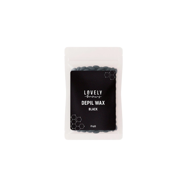 Віск для депіляції брів та обличчя Lovely Brows 25 г - чорний