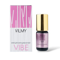 Клей для нарощування вій VILMY Vibe 3мл  (0,5- 1 сек), чорний