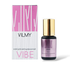 Клей для нарощування вій Vibe Vilmy, 5 мл (0,5-1 сек), чорний