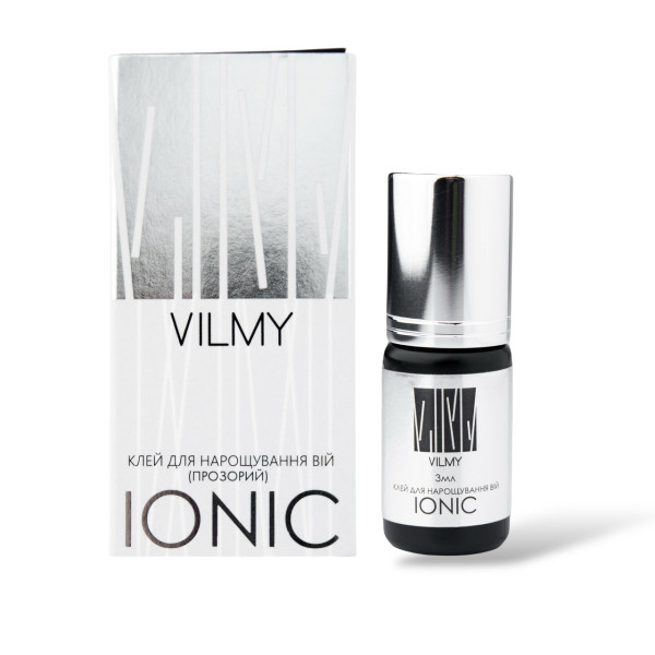 Клей для нарощування вій Ionic Vilmy, 3 мл (0,5 сек), прозорий