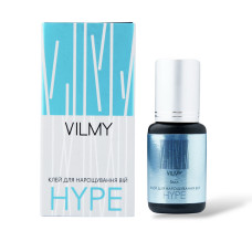 Клей для нарощування вій Hype Vilmy, 5 мл миттєва зчіпка, чорний