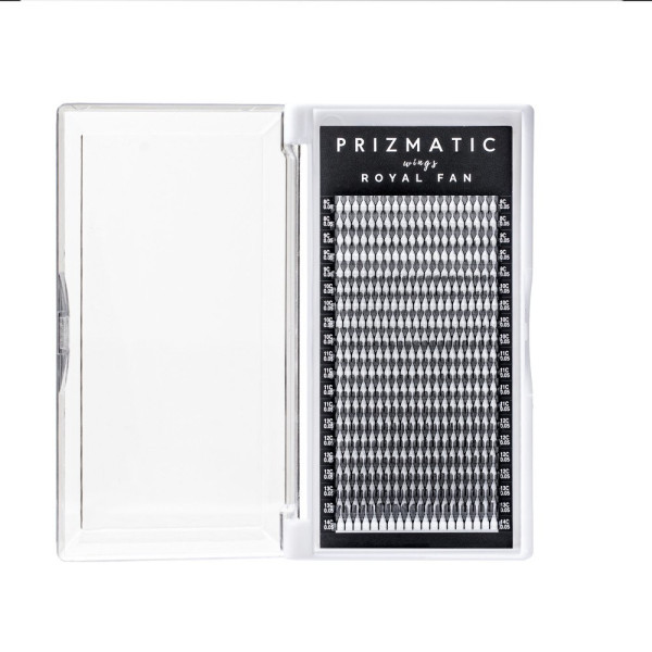 Пучки вій на стрічці чорні PRIZMATIC Wings Royal Fan - SCULPTOR mix L 0,05 (8-14), 20 ліній Скульптор Пір'я Пучки вій на стрічці чорні PRIZMATIC Wings Royal Fan - SCULPTOR mix L 0,05 (8-14), 20 ліній Скульптор Пір'я