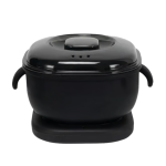 Воскоплав BUCOS SL-400 BLACK Silicone Edition на 100W та 400 мл.
