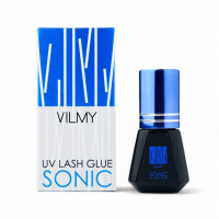 Клей для нарощування вій UV SONIC Vilmy, 5 мл (0,5-1 сек), синій