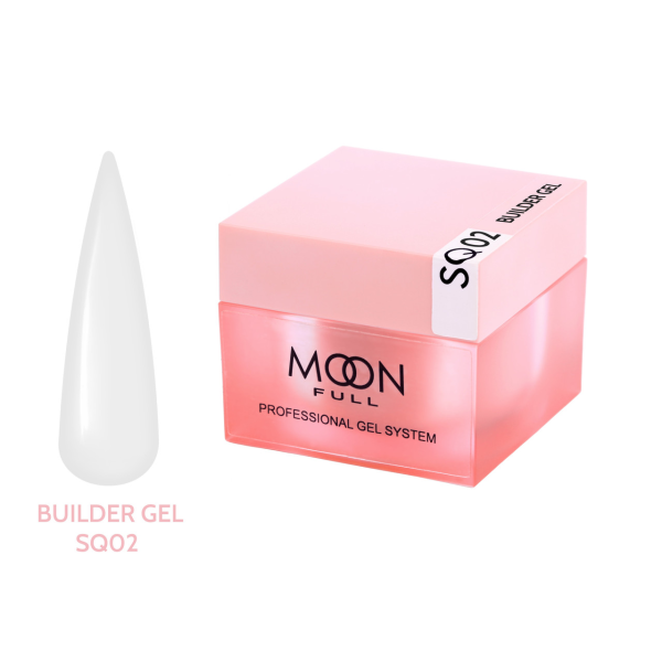 Моделирующий гель Moon Full Builder Gel №SQ02 белый, 30 мл