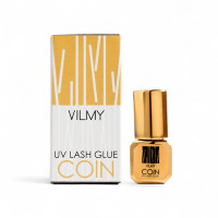 Клей для нарощування вій UV COIN Vilmy, 5 мл (0,3 сек), прозорий