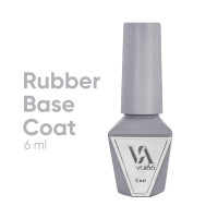 База для нігтів Rubber base Valeri, 6 мл (прозора)