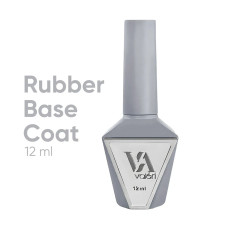 База для нігтів Rubber base Valeri, 12 мл (прозора)