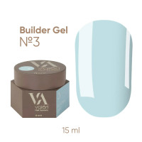 Моделюючий гель Valeri Builder Gel №3 Blue, 15 мл