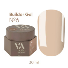 Моделюючий гель Valeri Builder Gel №6 Cacao, 30 мл