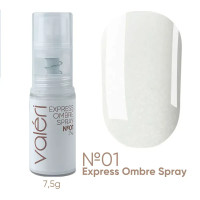 Спрей-омбре для нігтів Valeri Express Ombre Spray №01, 7,5 мл