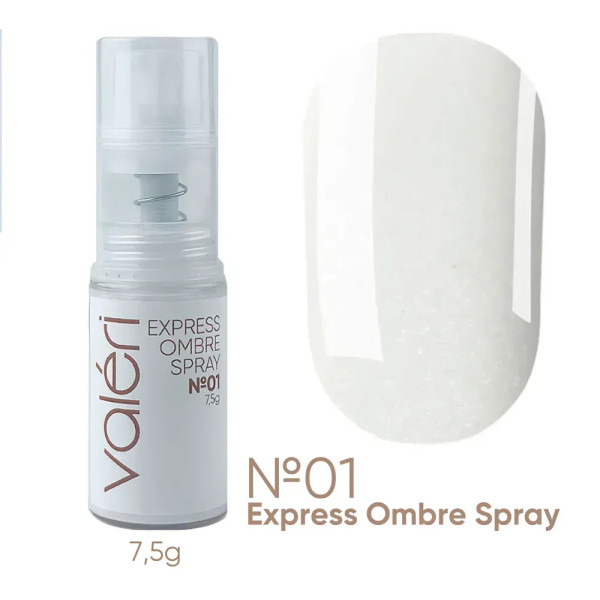 Спрей-омбре для нігтів Valeri Express Ombre Spray №01, 7,5 мл Спрей-омбре для нігтів Valeri Express Ombre Spray №01, 7,5 мл