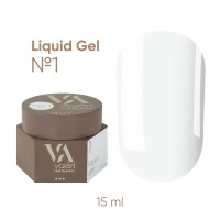 Моделюючий рідкий гель Valeri Liquid Gel №001, 15 мл