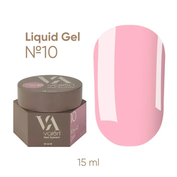 Моделюючий рідкий гель Valeri Liquid Gel №010, 15 мл Моделюючий рідкий гель Valeri Liquid Gel №010, 15 мл
