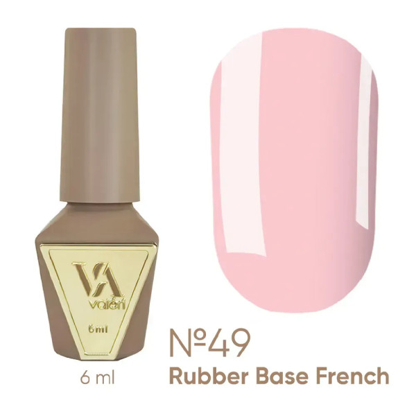 База для нігтів French Base Valeri №049, 6 мл База для нігтів French Base Valeri №049, 6 мл