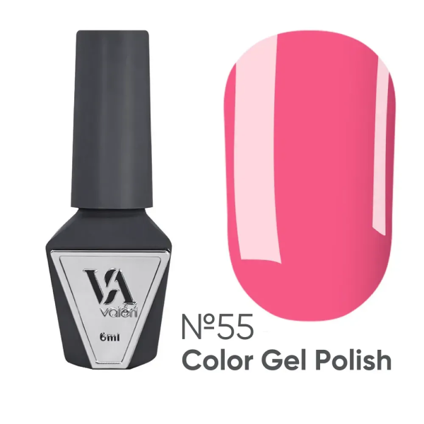 Гель-лак для ногтей Valeri Color Gel Polish №055, 6 мл