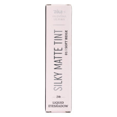 Тіні для повік Silky Matte Tint ZOLA x Valentina - 01 Soft Beige