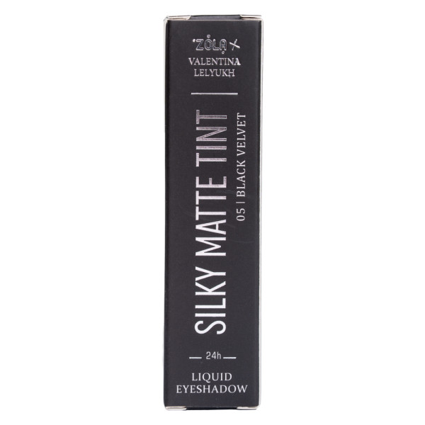 Тіні для повік Silky Matte Tint ZOLA x Valentina - 05 Black Velvet Тіні для повік Silky Matte Tint ZOLA x Valentina - 05 Black Velvet