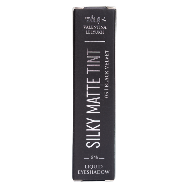 Тени для век Silky Matte Tint ZOLA x Valentina - 05 Black Velvet
